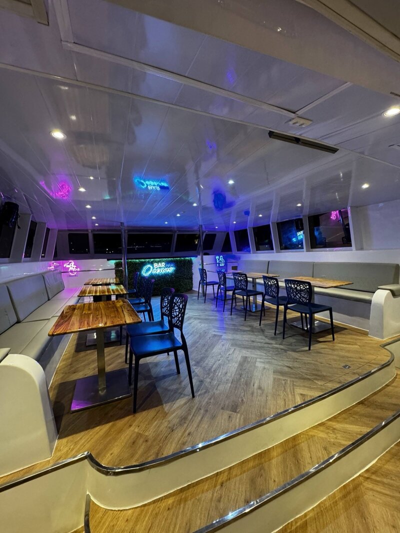 Catamarã Oceano - Vista mar