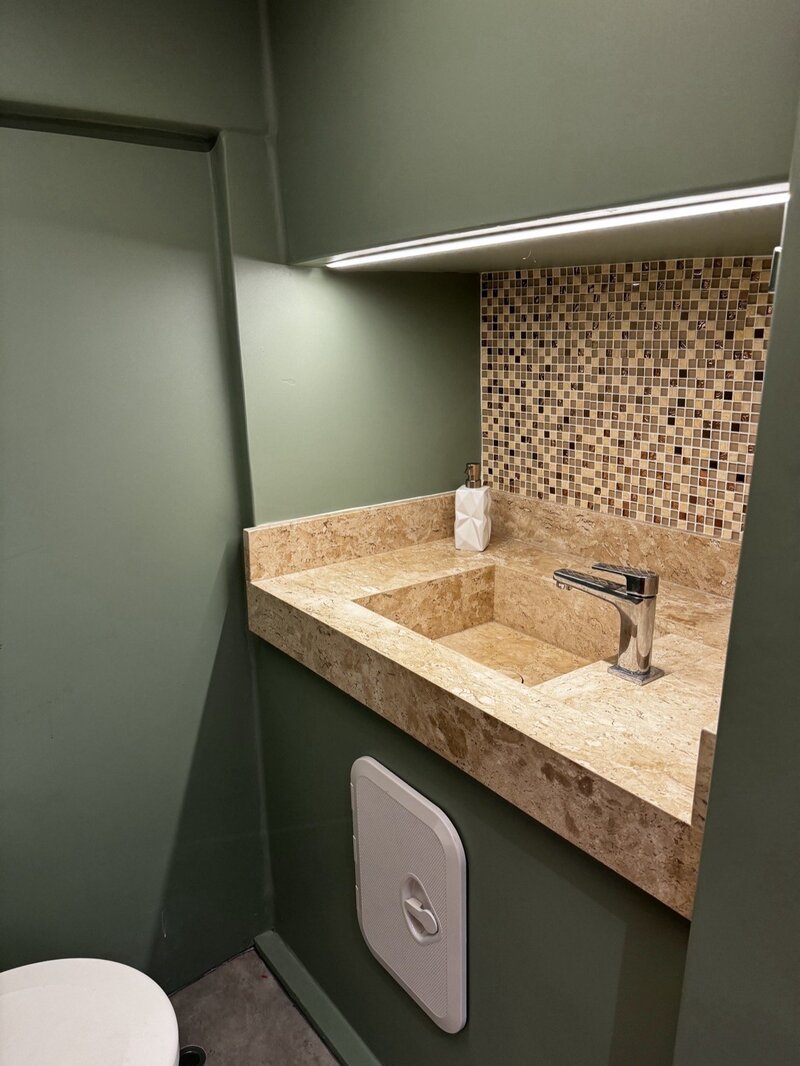 Catamarã Oceano - Vista geral