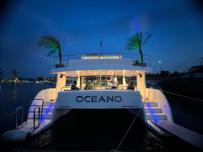 Catamarã Oceano - Área de sol