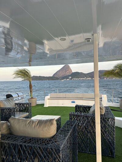 Catamarã Oceano - Em navegação