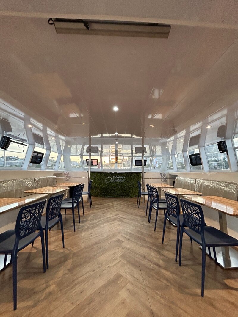 Catamarã Oceano - Popa