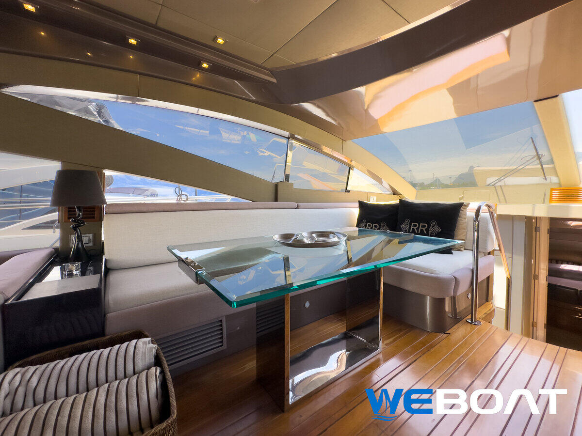 Schaefer 62 Fly - Área de jantar panorâmica