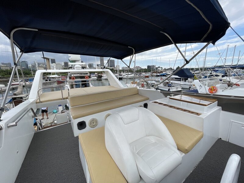 WeBoat 600 - Área de sol