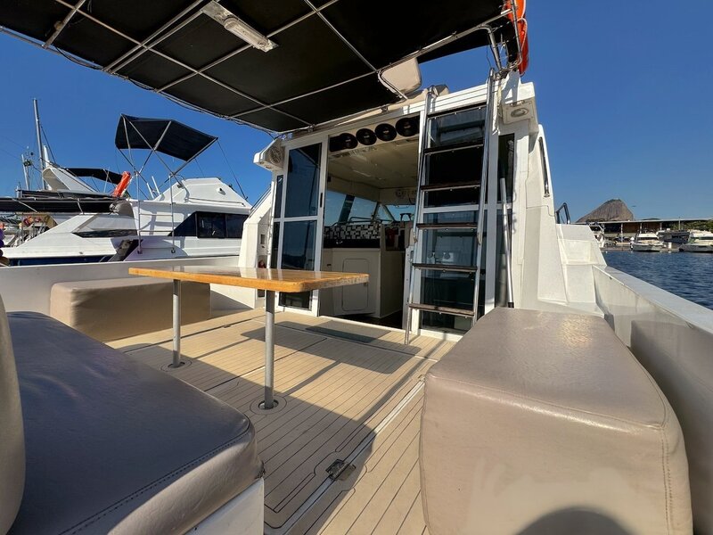 WeBoat 390 - Lancha para 16 pessoas com churrasqueira