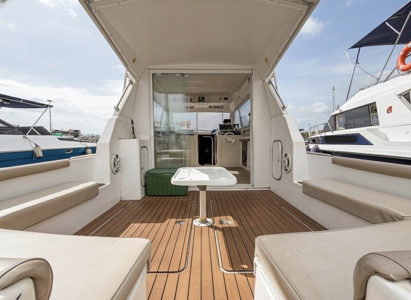 WeBoat Oceanic 36 - Área de sol