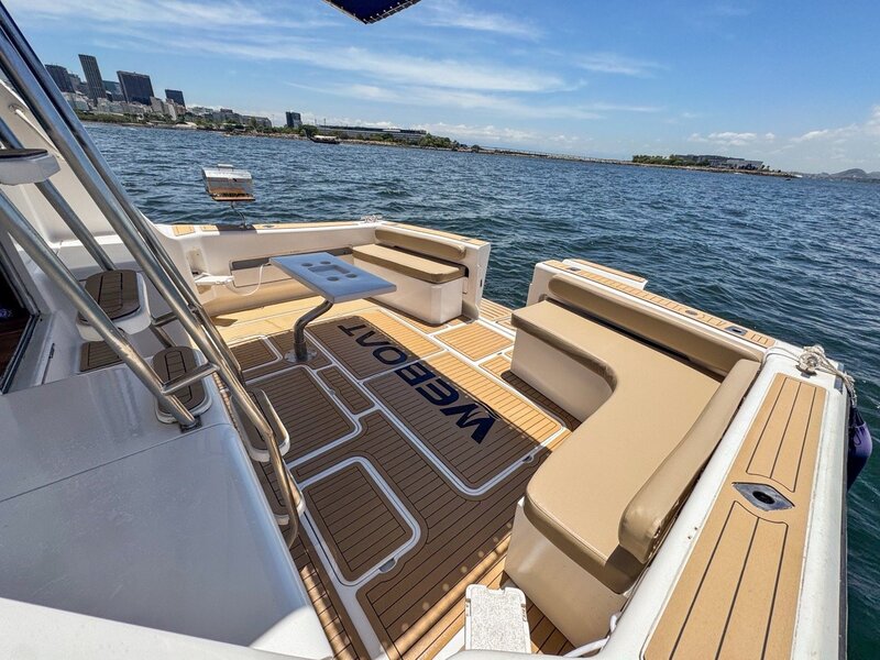 WeBoat Rio Star 50 - Área de sol