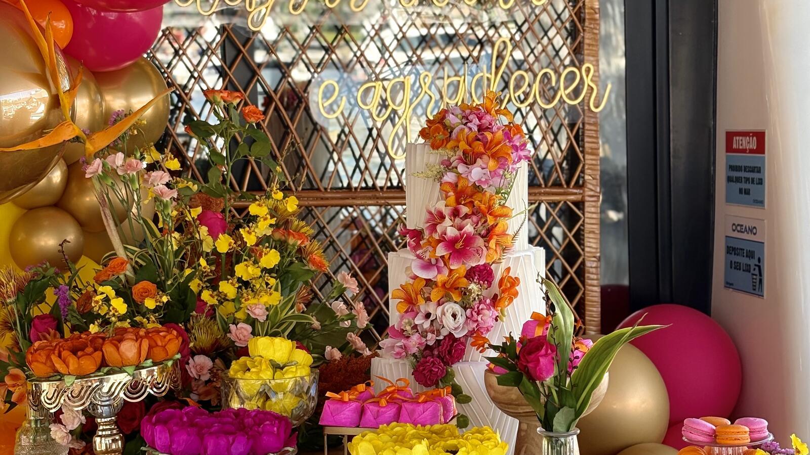 Festa de aniversário na lancha no Rio de Janeiro